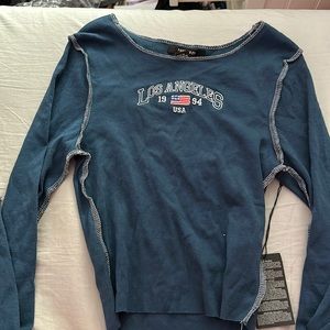 long sleeve baby tee